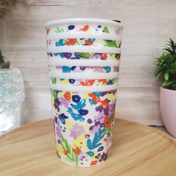 Starbucks Spring Floral Ceramic Mug Double Wall Tumbler - Picture 5 of 6